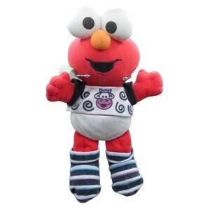 Vintage 2003 Elmo Melody Pal Plush B9448 Fisher Price Works Plays Old MacDonald